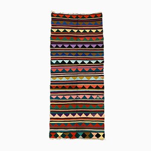 Tappeto Kilim vintage colorato, Turchia, 290x123 cm