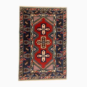 Tappeto vintage turco, colorante vegetale