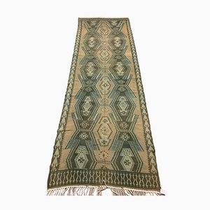 Tappeto Kilim vintage di lana 395x132 cm, Turchia