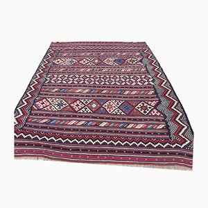 Tappeto Kilim vintage in lana misera 210x160cm, Turchia