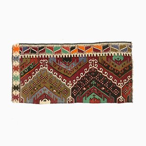 Petit Tapis Kilim Shabby Vintage, Turquie, 145x73 cm