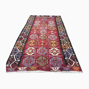 Tappeto Kilim vintage di lana, Turchia