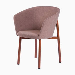 Fauteuil de Résidence Bridge Rose par Jean Couvreur