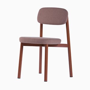 Sedia Kvadrat rosa di Jean Couvreur