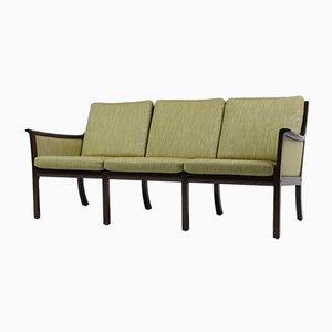 Mid-Century 3-Seat Sofa by Ole Wanscher for Poul Jeppesens Møbelfabrik