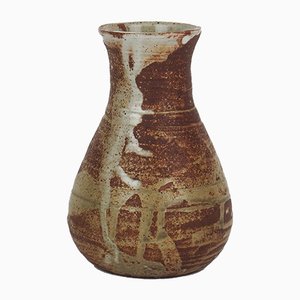 Vaso vintage in gres di Pierre Lion