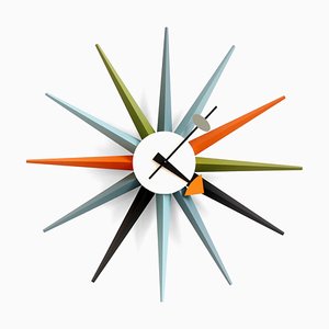 Horloge Sunburst par George Nelson pour Vitra