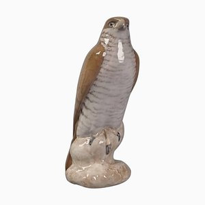 Large Number 1892 Falcon Figure in Porcelain by Niels Nielsen, 20th Century
