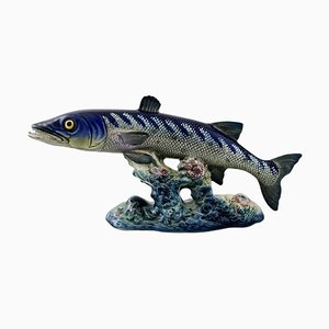 Figurine Beswick Barracuda Modèle No 1235 en Porcelaine, 20ème Siècle