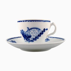 Rococo Coffee Cup with Saucer from Royal Copenhagen, 20th Century, Set of 22