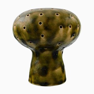 Pilz aus glasierter Keramik von Sven Wejsfelt für Gustavsberg, 1980er
