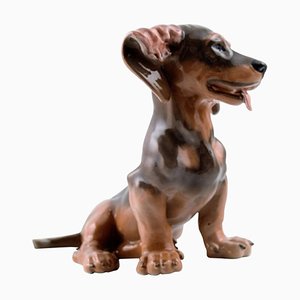 Number 0856 Dachshund by Lauritz Jensen from Royal Copenhagen, 1960s