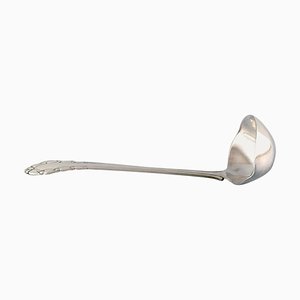 Lily of the Valley Sauce Spoon in Silver from Georg Jensen, 1940s