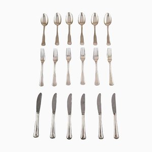 Danish Silver Cutlery from Cohr, 20th Century, Set of 18