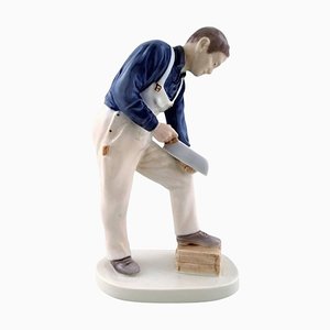 Figura Craftsman 2434 Carpenter de Bing & Grondahl, siglo XX