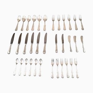 Silver Cutlery from Cohr, 1948, Set of 35