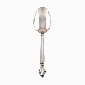 Georg Jensen Acanthus Serving Spoon in Full Sterling Silver
