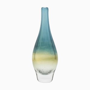 Kraka Art Glass Vase Net Pattern by Sven Palmqvist for Orrefors