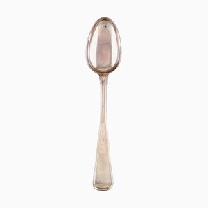 Danish Large Soup Spoons in Silver, 1950s, Set of 17