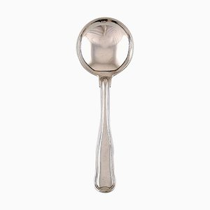Georg Jensen Danish Bouillon Spoons in Sterling Silver, 1940s, Set of 2