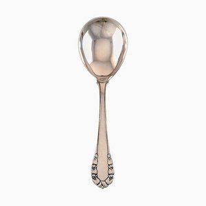 Cuchara para servir Georg Jensen de lirio de los valles de plata esterlina