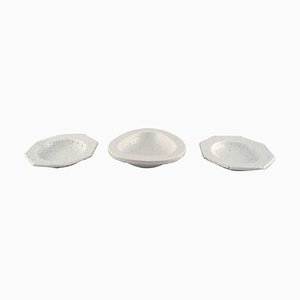 Kleine Rörstrand Gunnar Nylund Schamotte Schüsseln, 3er Set