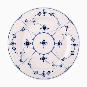 Piatto grande Royal Copenhagen raro e antico blu, XIX secolo