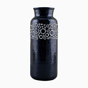 Vaso in ceramica di Britt-Louise Sundell per Gustavsberg