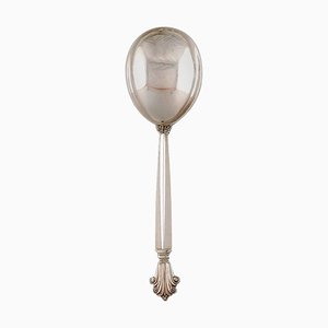 Georg Jensen Serving Spoon in Sterling Silver