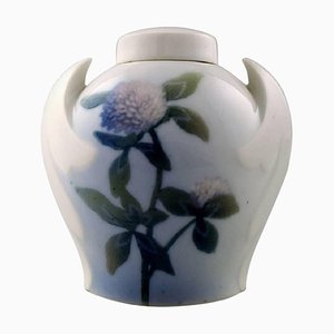 Art Nouveau Vase in Porcelain Decorated in Flower from Bing & Grondahl
