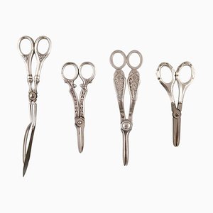 Danish Scissors and Tongs in Silver from Grann & Laglye