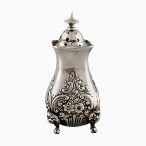 Shaker shaker in argento, fine XIX secolo
