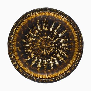 Glasierte Keramik Schale von Gunnar Nylund für Rörstrand