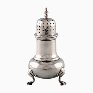 19th Century English Silver Pepper Shaker