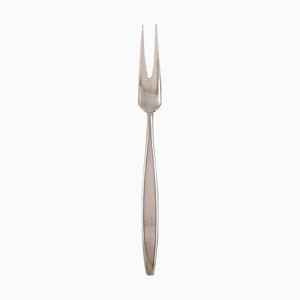 Tenedor de carne Cypress de plata esterlina de Tias Eckhoff para Georg Jensen