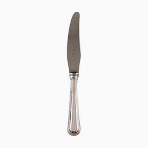 Cuchillo Lunchers danés de plata, años 50. Juego de 3