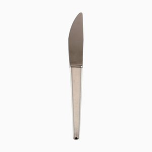 Cuchillo de almuerzo Georg Jensen Caravel de plata esterlina