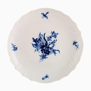 Bol en Onion Bleu Bas de Porcelaine de Meissen, 1920s
