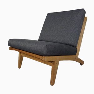 Oak GE 375 Lounge Chair by Hans J. Wegner for Getama, 1960s