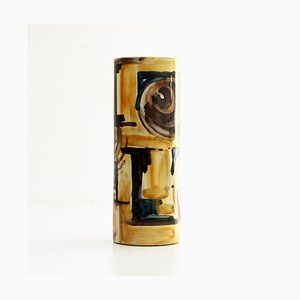 Vase en Céramique Emaillée par Giuseppe Barile pour Giuseppe Barile Albisola, 1950s