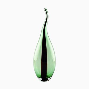 Large Murano Art Glass Floor Vase, 20th Century