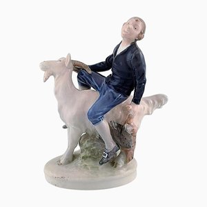 Figura de porcelana después de Jack An Dulce Jack Andelicus de Royal Copenhagen, años 60