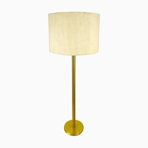 German Brass and Cloth Floor Lamp from Cosack, 1960s