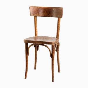 Beech Side Chair from Gebrüder Thonet Vienna GmbH, 1950s