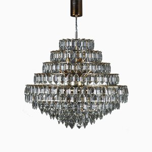 Large Austrian 11-Tier Chandelier from Bakalowits & Söhne, 1960s