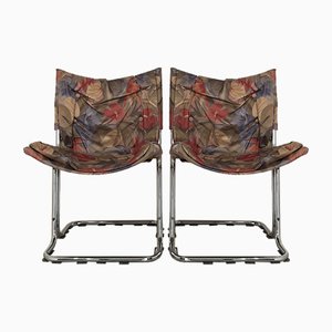 Set of Vintage Desk Chairs from Saporiti Italia, 1970s