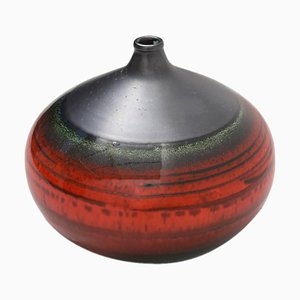 German Modern Ceramic Vase from Waechersbach, 1960s