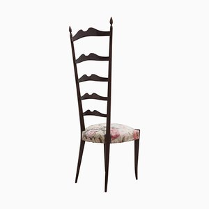 Set of Italian High Back Chiavari Chairs by Paolo Buffa, 1950s