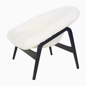 Sillón modelo 118 holandés Columbus de Wilkhahn Hartmut Lohmeyer para Artifort, 1957