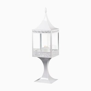 Light of Sultan Steel Lantern in White from VGnewtrend